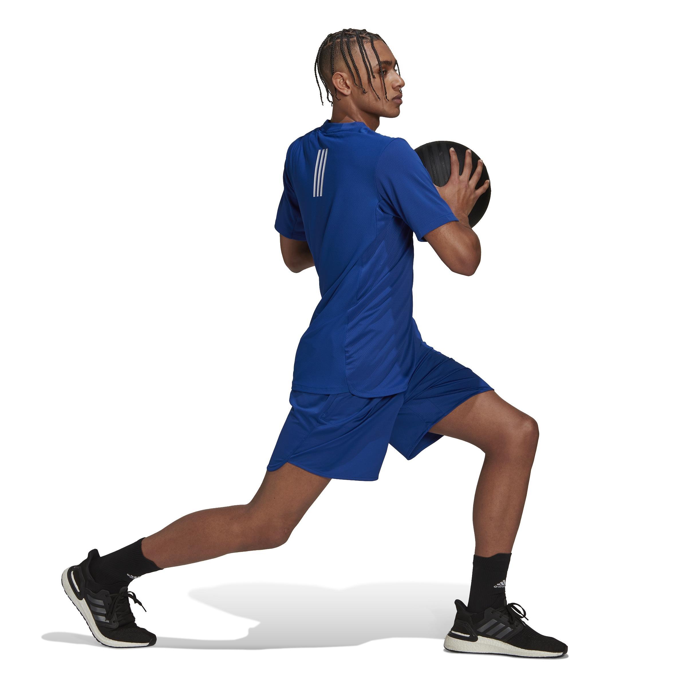 Designed 4 Training Heat.Rdy Hiit Shorts, Blue, A901_ONE, large image number 1