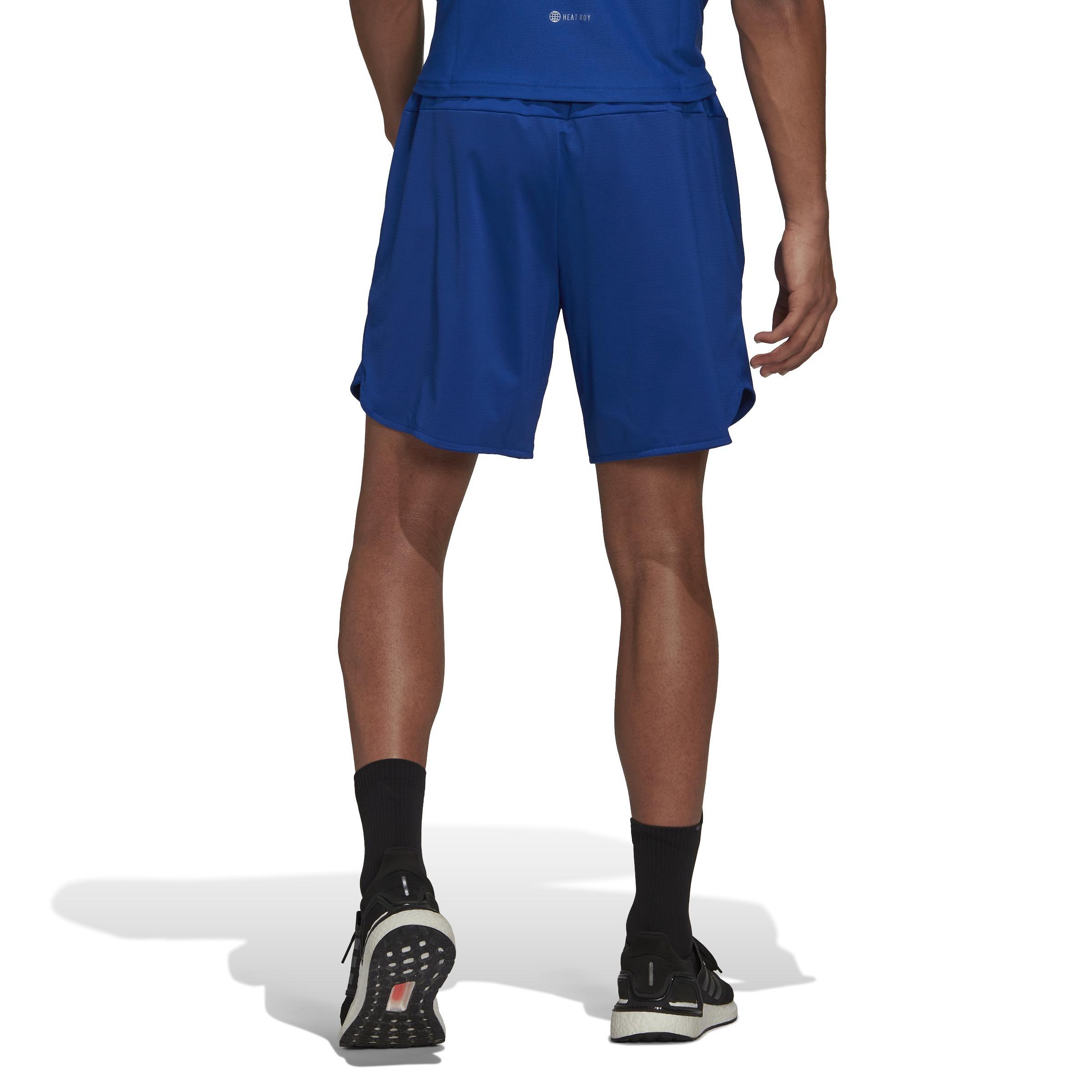Designed 4 Training Heat.Rdy Hiit Shorts, Blue, A901_ONE, large image number 4