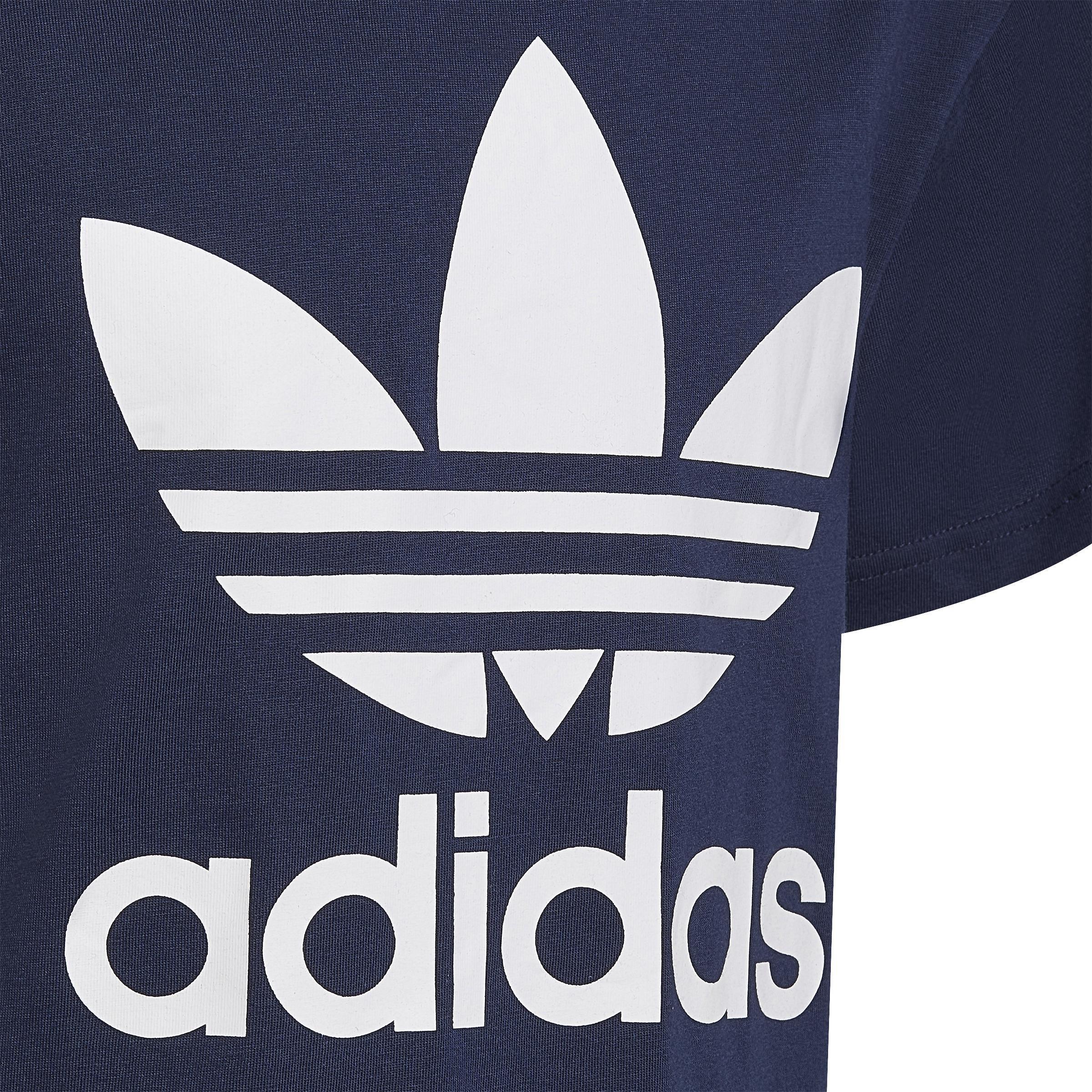 Unisex Kids Trefoil T-Shirt, Blue, A901_ONE, large image number 5