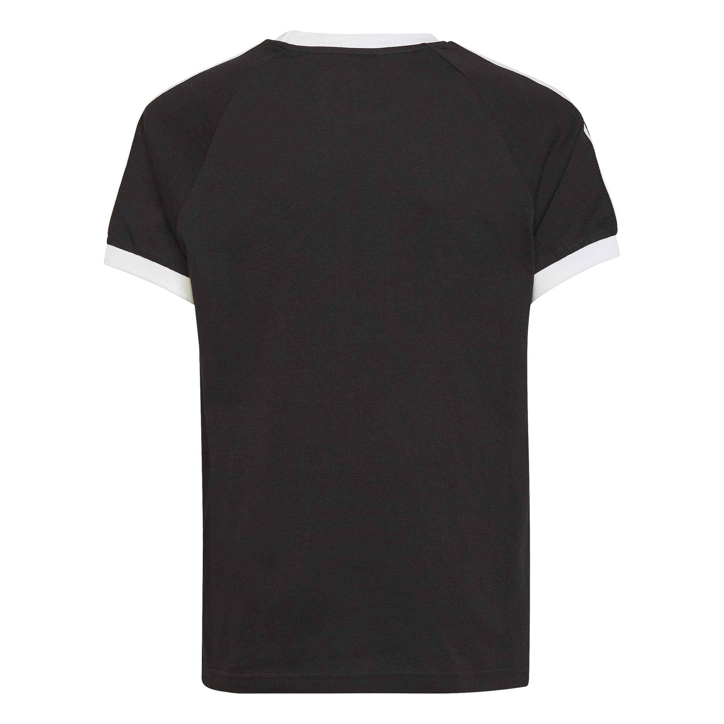 Unisex Kids Adicolor 3-Stripes T-Shirt, Black, , large image number 2