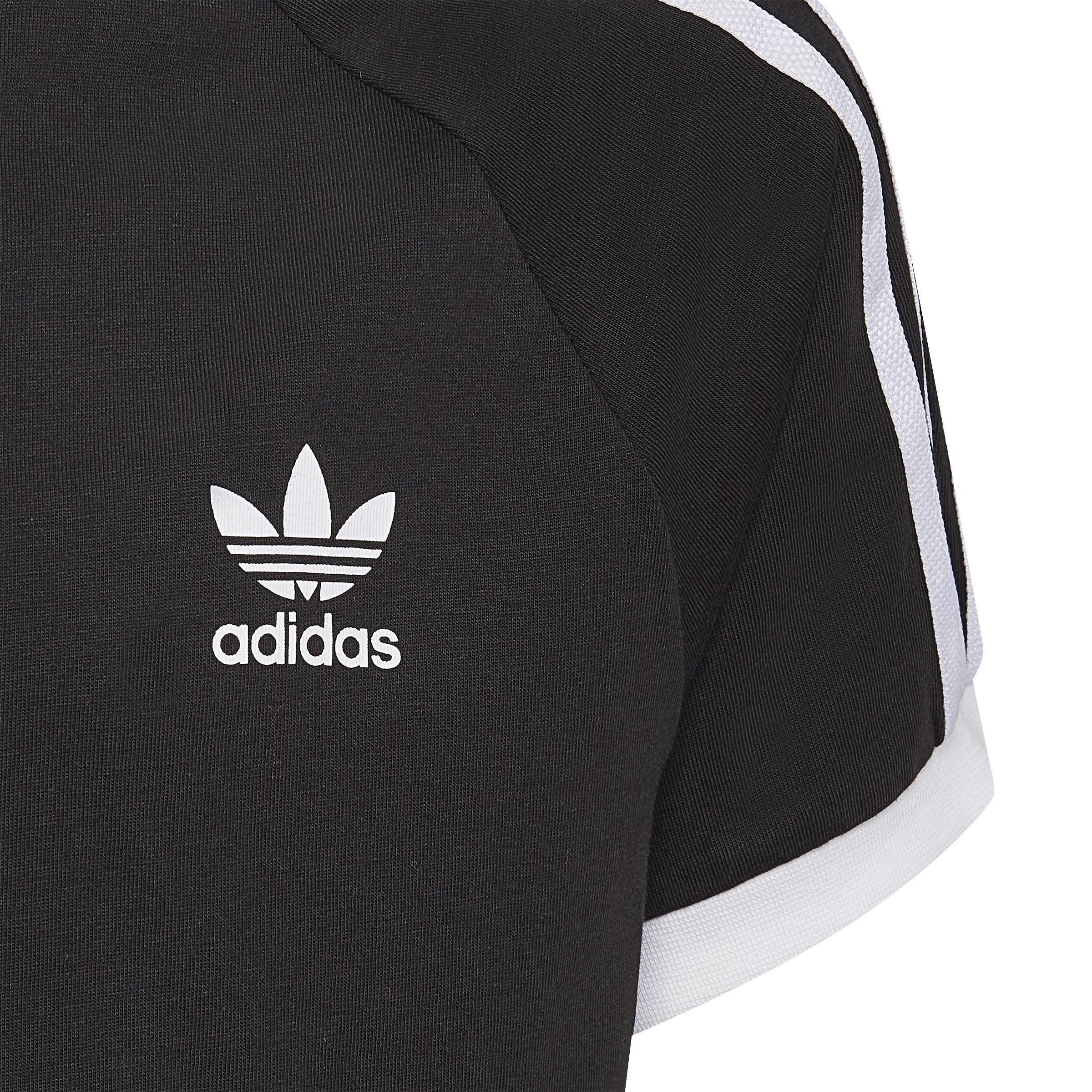 Unisex Kids Adicolor 3-Stripes T-Shirt, Black, , large image number 5