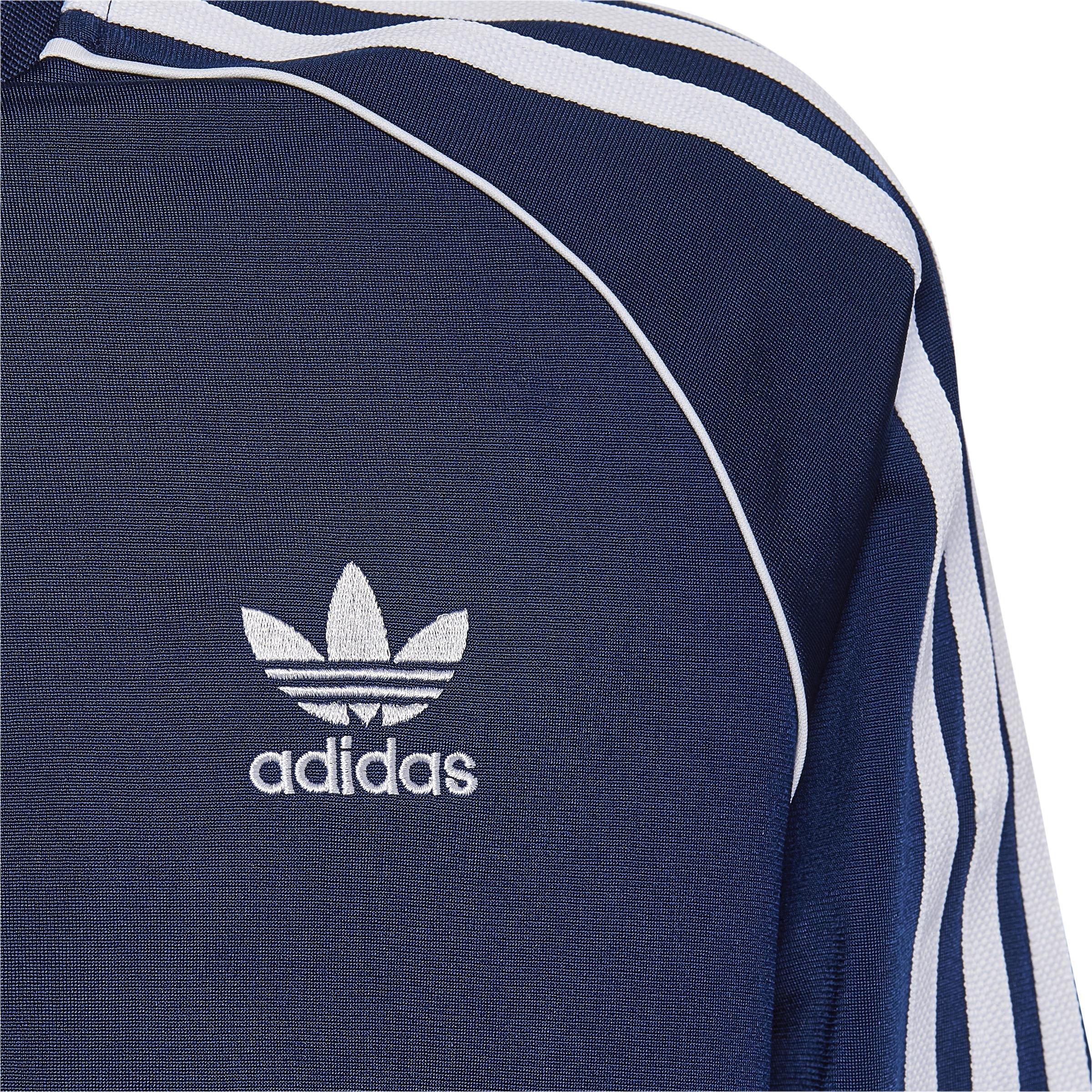 Unisex Kids Adicolor Sst Track Top, Blue, A901_ONE, large image number 3