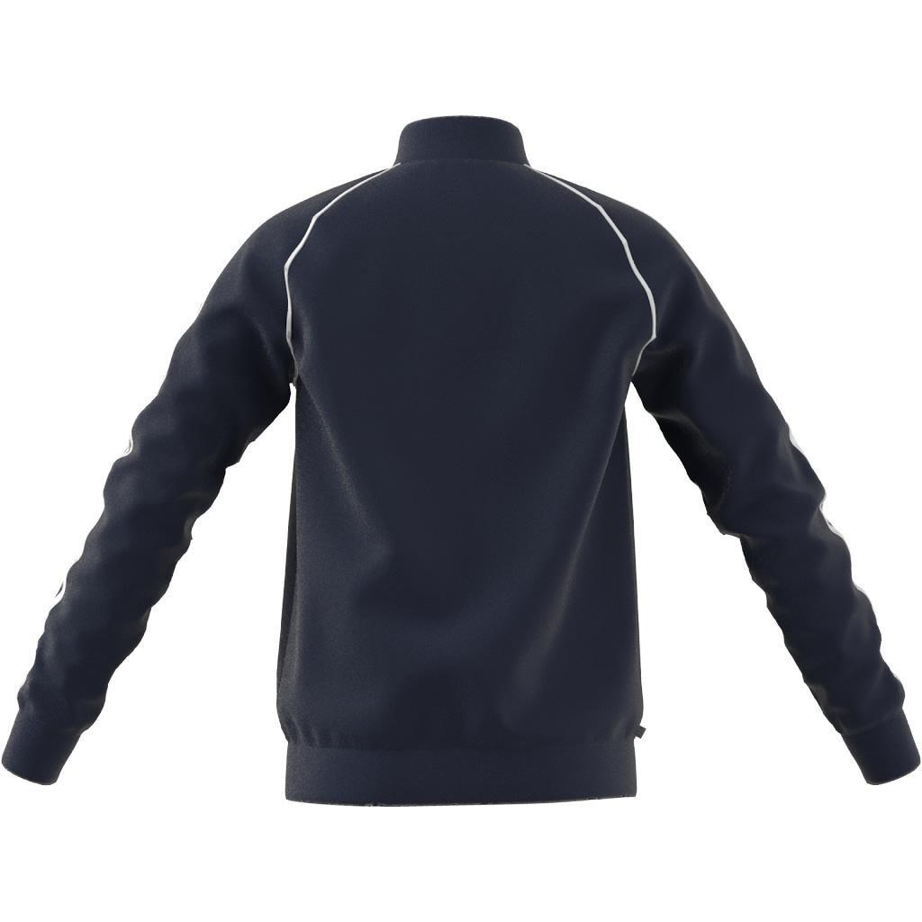 Unisex Kids Adicolor Sst Track Top, Blue, A901_ONE, large image number 10