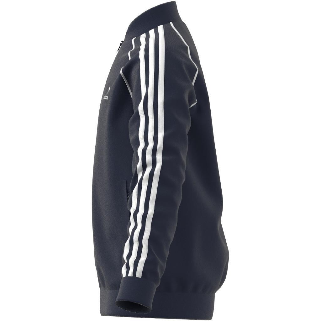 Unisex Kids Adicolor Sst Track Top, Blue, A901_ONE, large image number 11