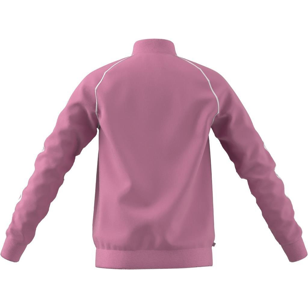 Unisex Kids Adicolor Sst Track Top, Pink, , large image number 6