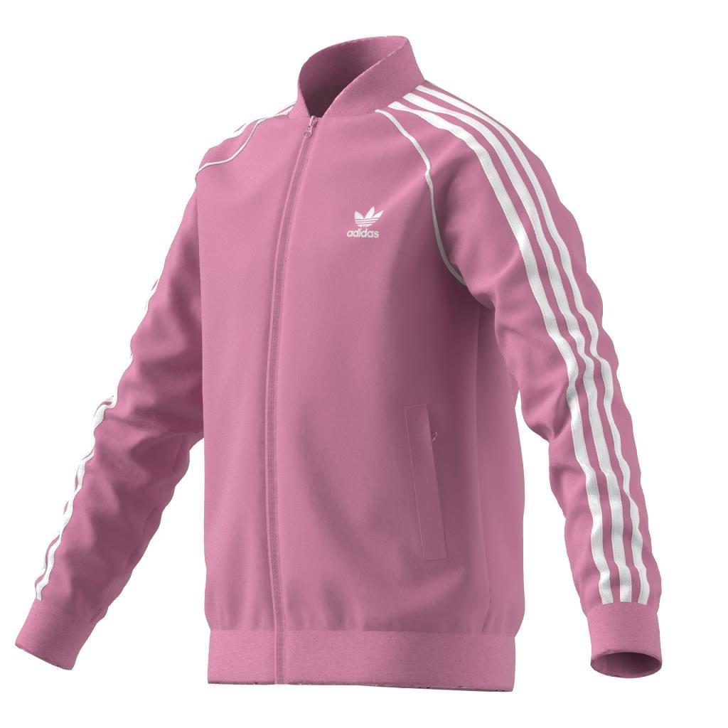 Unisex Kids Adicolor Sst Track Top, Pink, , large image number 7