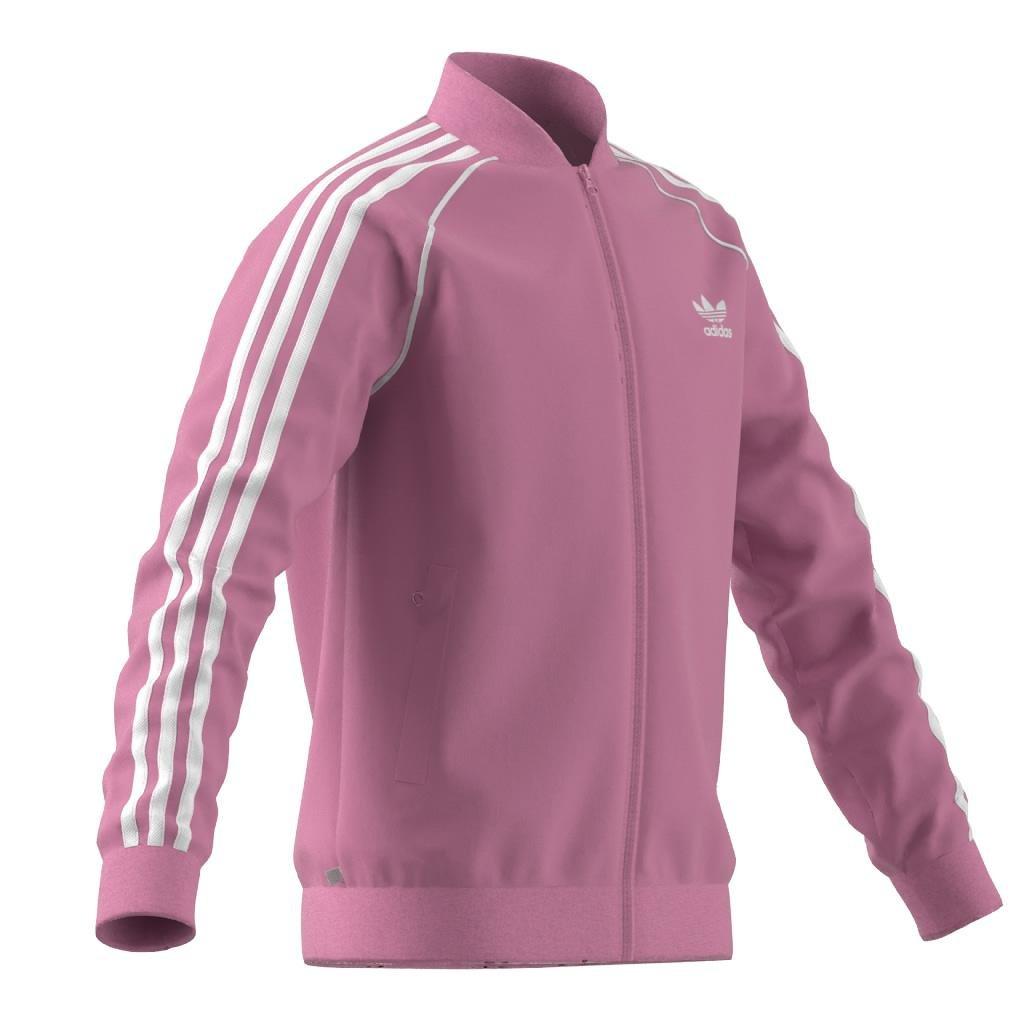 Unisex Kids Adicolor Sst Track Top, Pink, , large image number 9