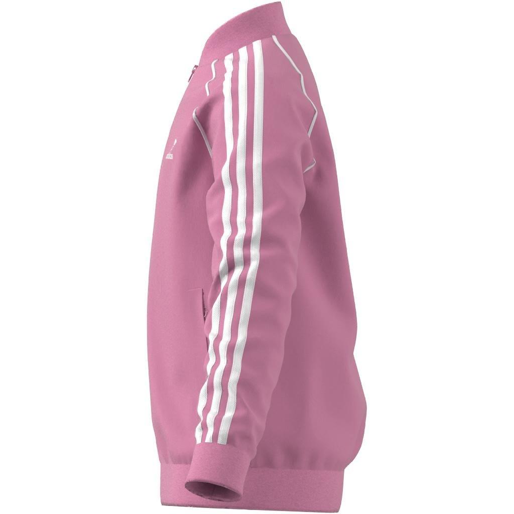 Unisex Kids Adicolor Sst Track Top, Pink, , large image number 12