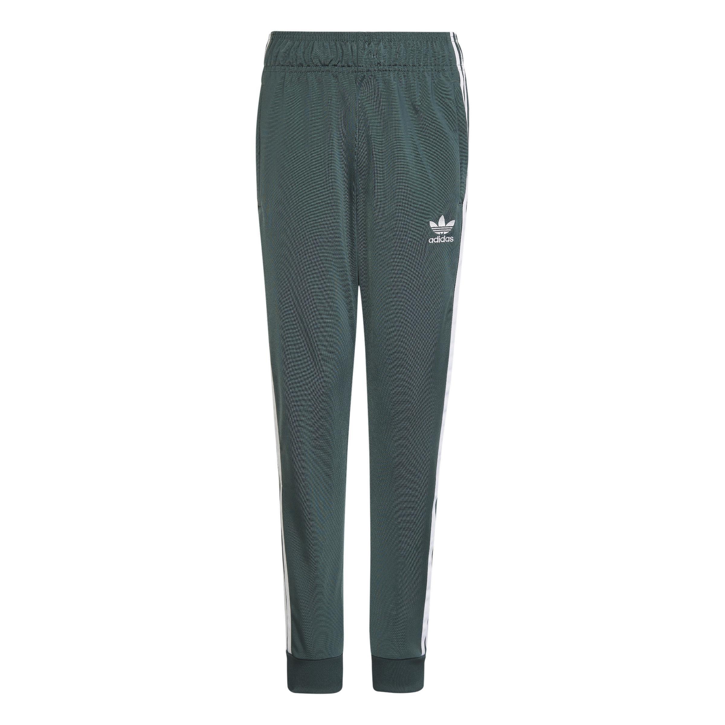 Unisex Kids Adicolor Sst Tracksuit Bottoms, Green, , large image number 2