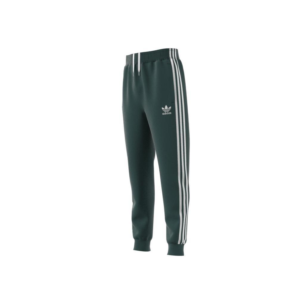 Unisex Kids Adicolor Sst Tracksuit Bottoms, Green, A901_ONE, large image number 9