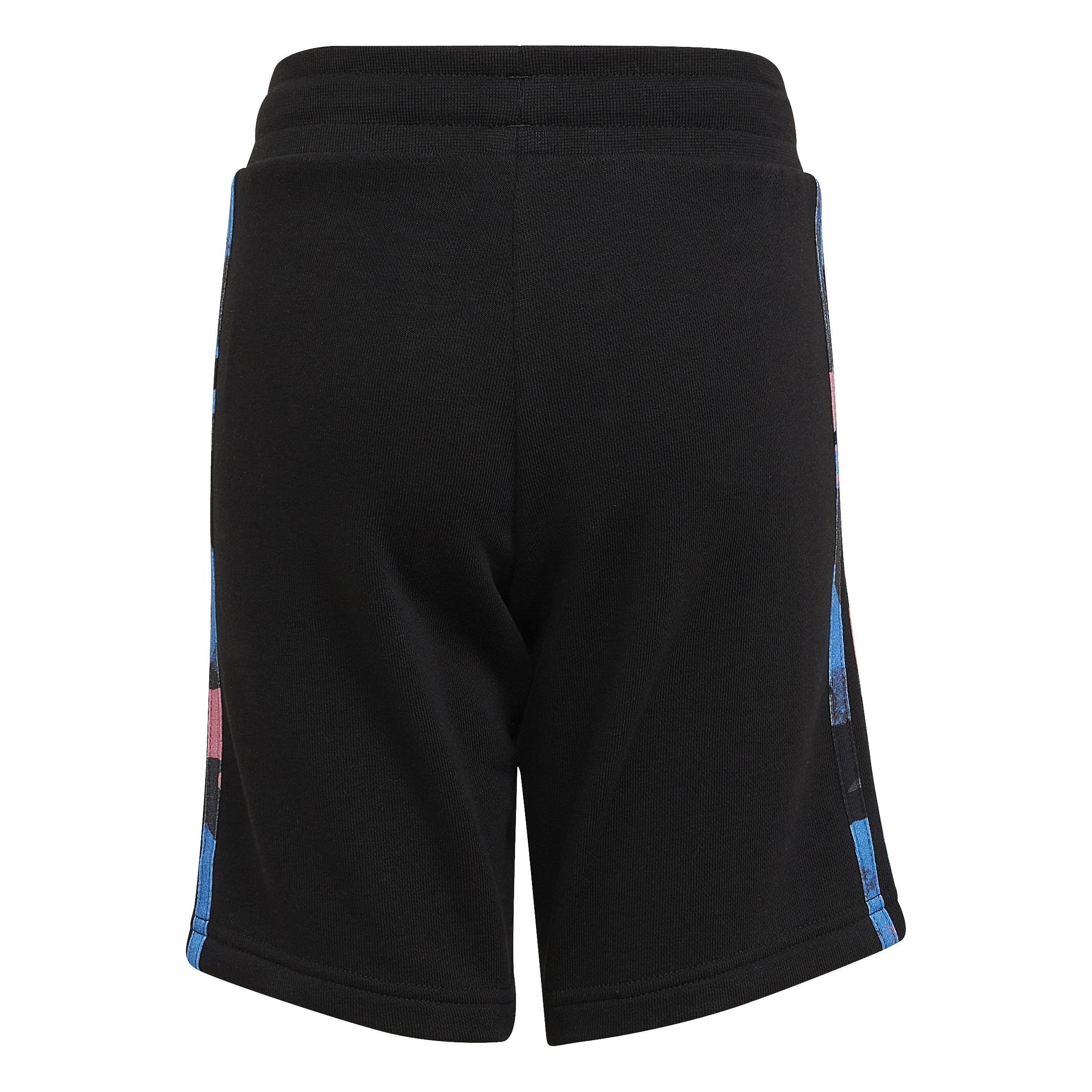 Unisex Kids Camo Shorts And Tee Set, Black, A901_ONE, large image number 1