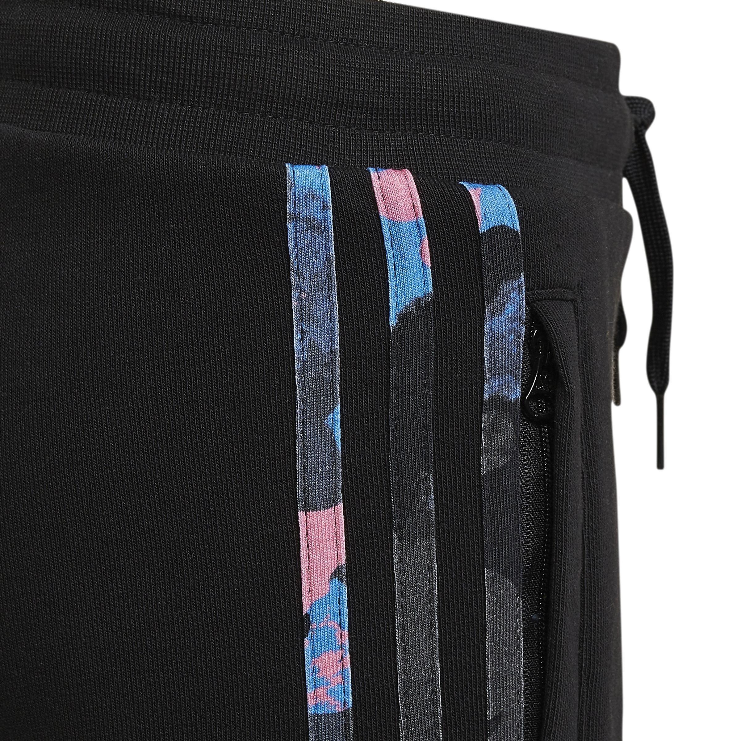 Unisex Kids Camo Shorts And Tee Set, Black, A901_ONE, large image number 3