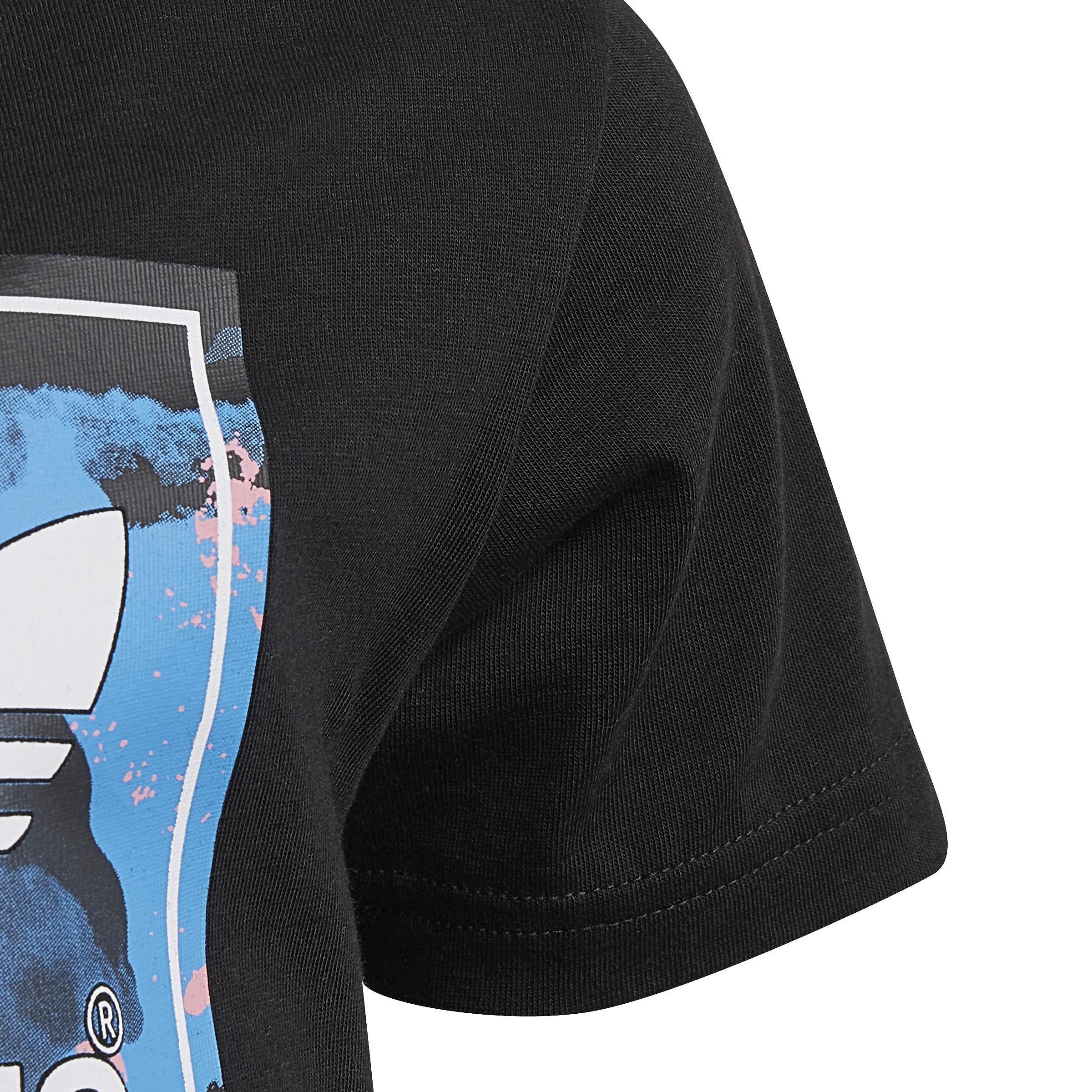 Unisex Kids Camo Shorts And Tee Set, Black, A901_ONE, large image number 5