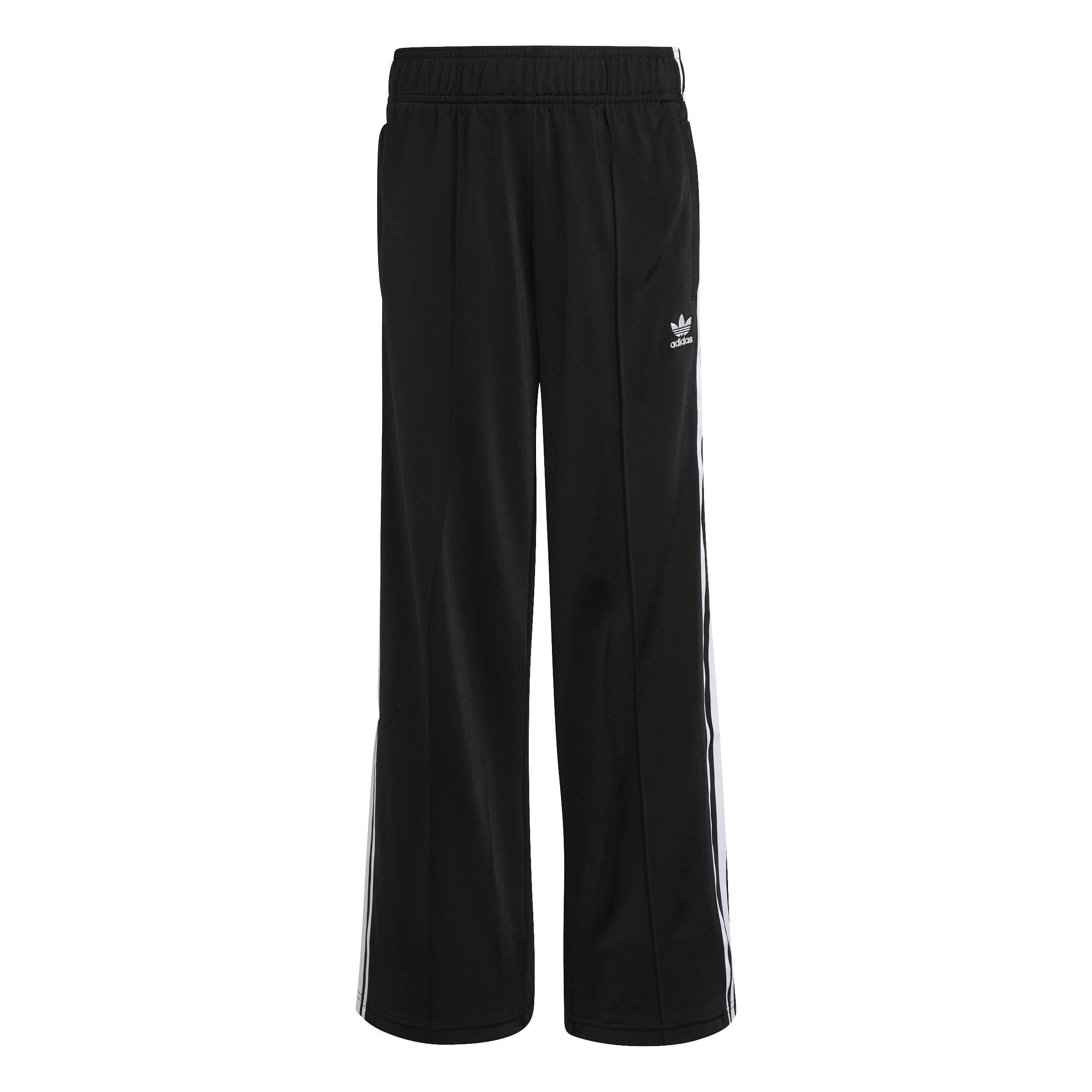 Kids Adicolor Wide Tracksuit Bottoms, Black, A901_ONE, large image number 1