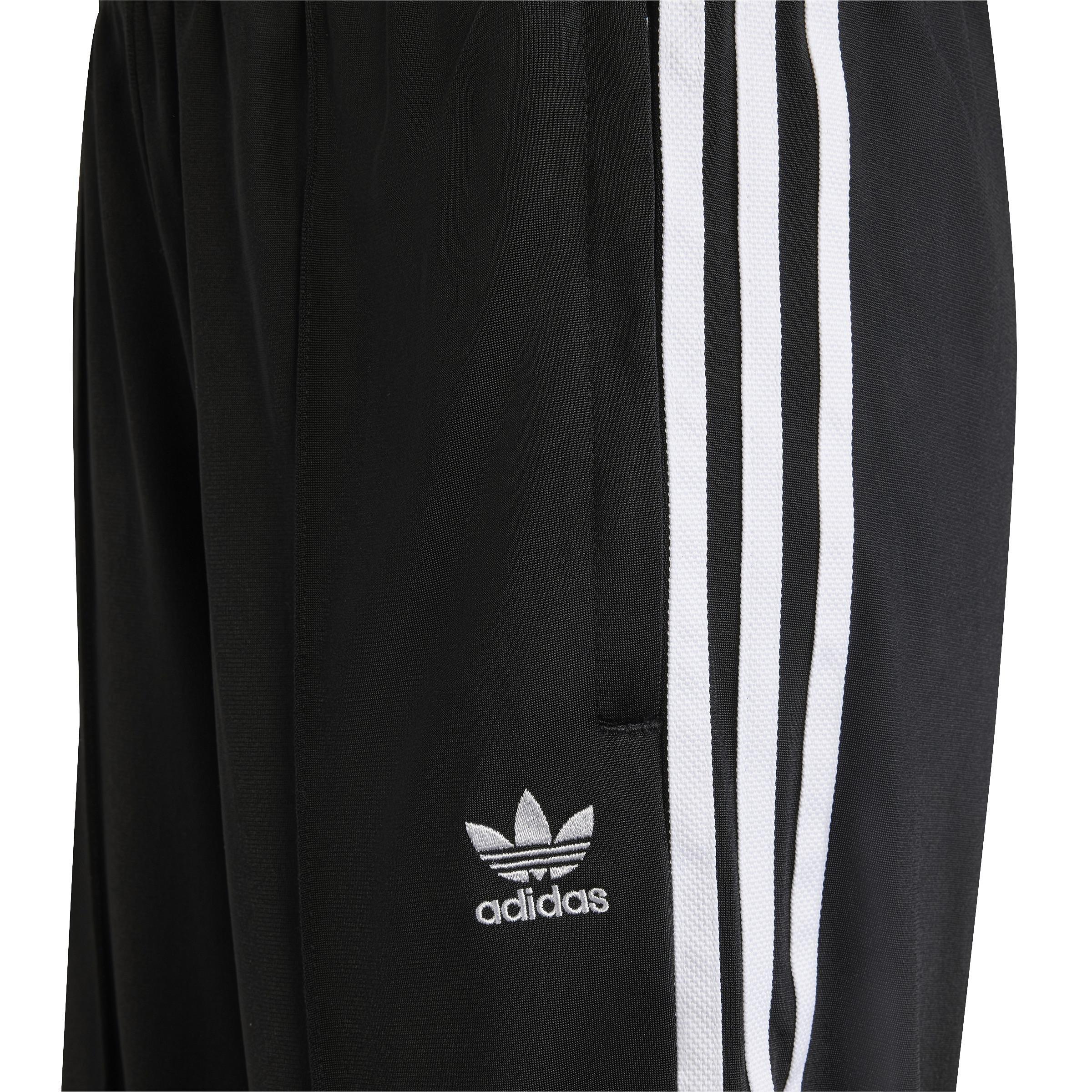 Kids Adicolor Wide Tracksuit Bottoms, Black, A901_ONE, large image number 3