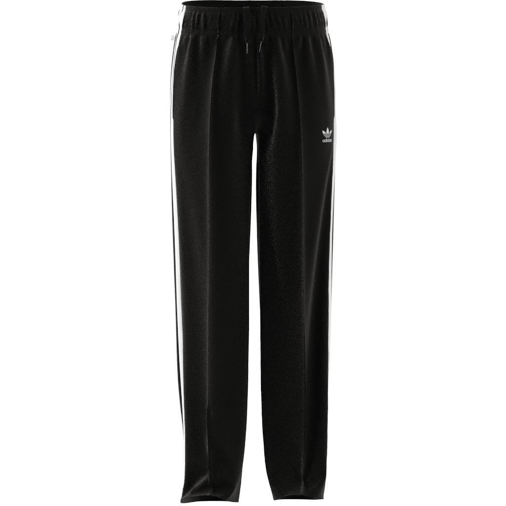 Kids Adicolor Wide Tracksuit Bottoms, Black, A901_ONE, large image number 9