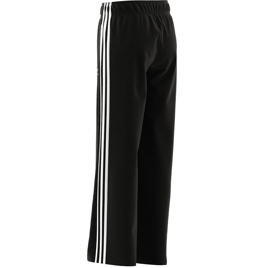 Kids Adicolor Wide Tracksuit Bottoms, Black, A901_ONE, large image number 10