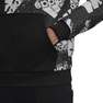 Men Essentials Brandlove Fleece Hoodie, Black, A901_ONE, thumbnail image number 7