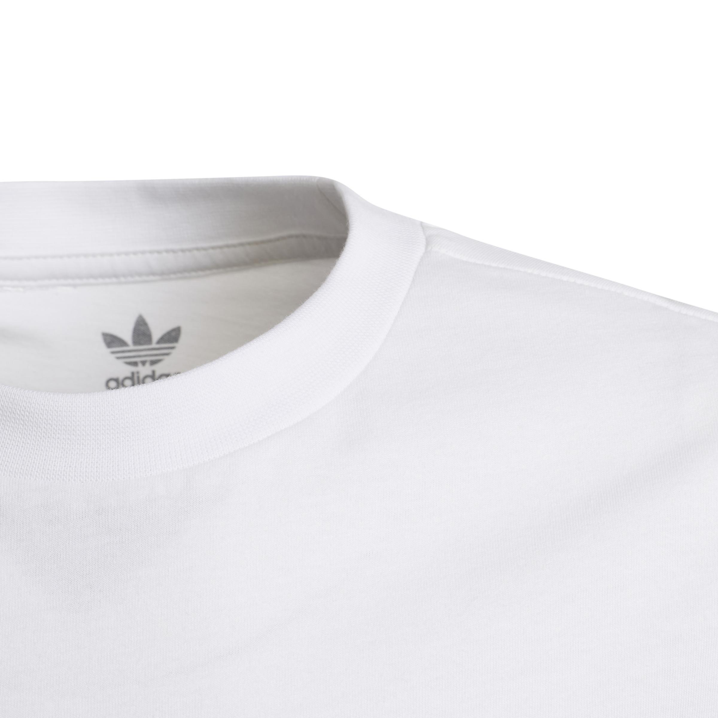 Unisex Kids Adicolor T-Shirt, White, A901_ONE, large image number 5