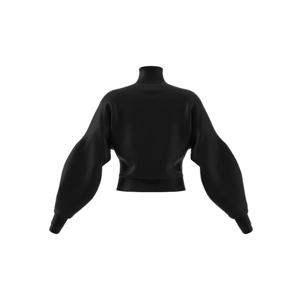 Women Boa Sweatshirt, Black, A901_ONE, thumbnail image number 12
