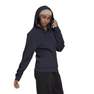 Women Future Icons 3-Stripes Hooded Track Top, Blue, A901_ONE, thumbnail image number 9