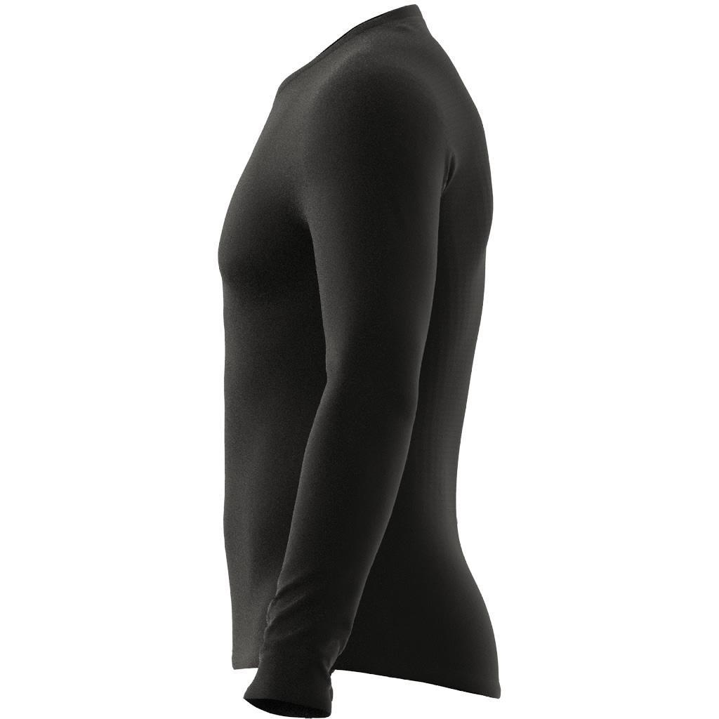 Techfit Training Long-Sleeve Top, Black, A901_ONE, large image number 3