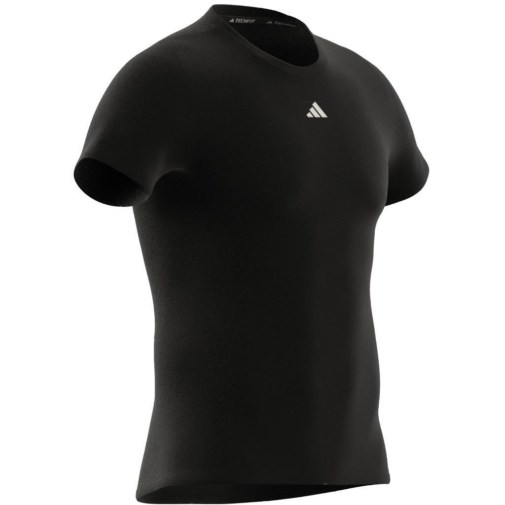 Techfit Training T-Shirt, Black, A901_ONE, large image number 8