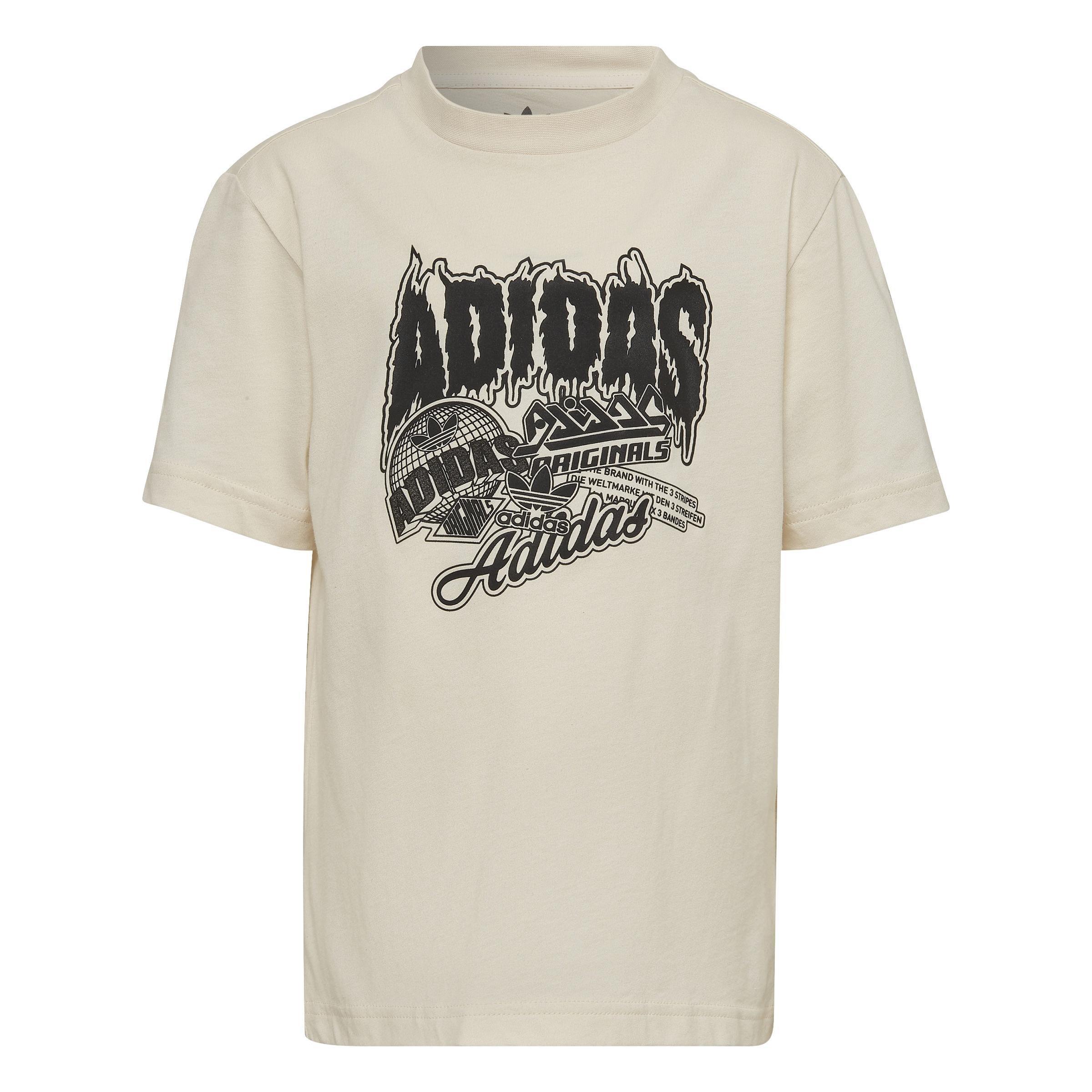 Unisex Kids Graphic T-Shirt, White, A901_ONE, large image number 0