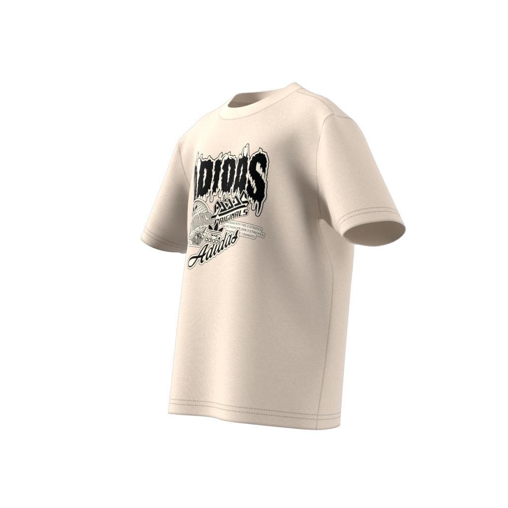 Unisex Kids Graphic T-Shirt, White, A901_ONE, large image number 6
