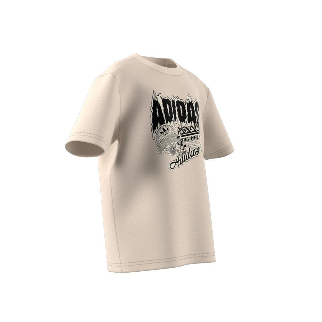 Unisex Kids Graphic T-Shirt, White, A901_ONE, large image number 9