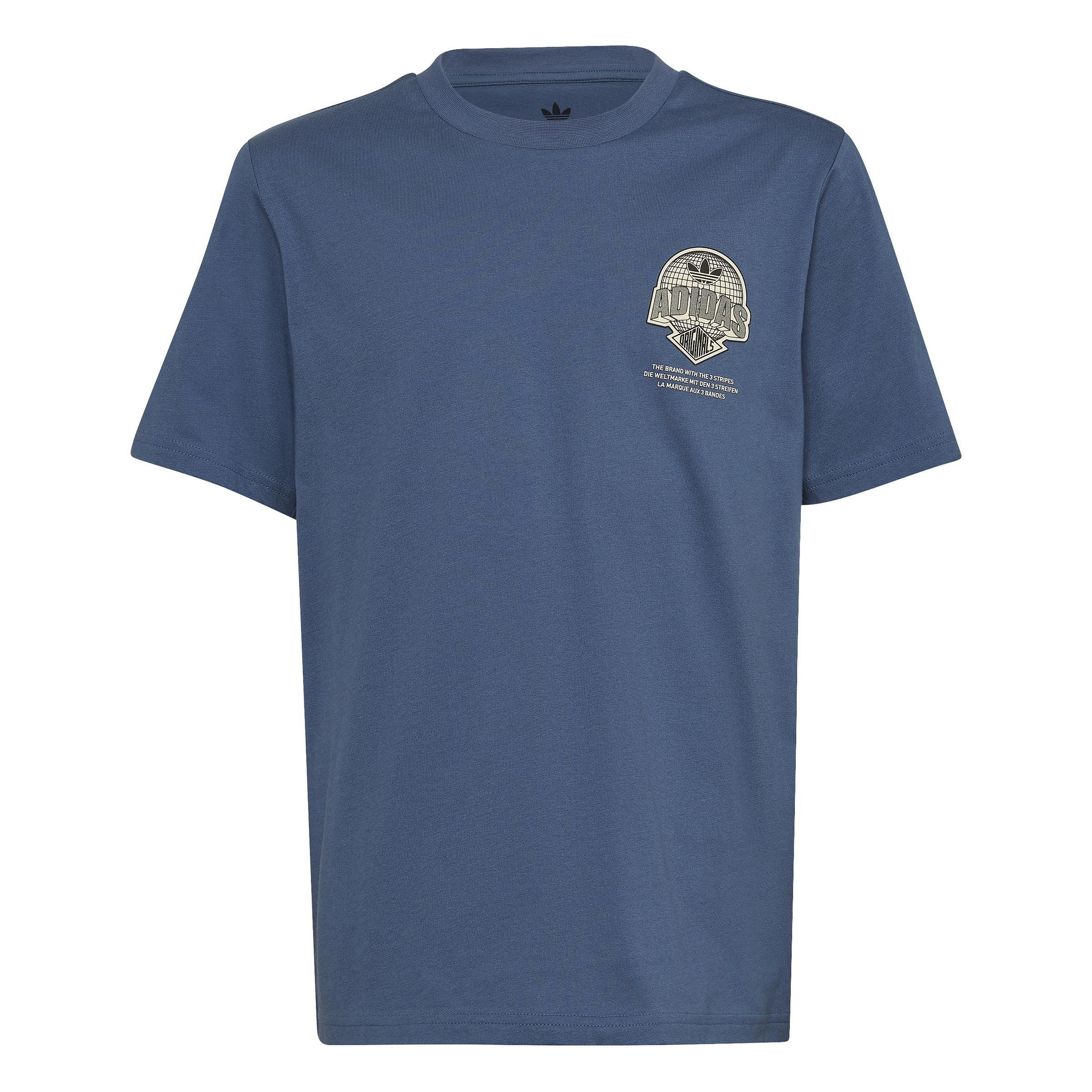 Unisex Kids Graphic T-Shirt, Blue, A901_ONE, large image number 1