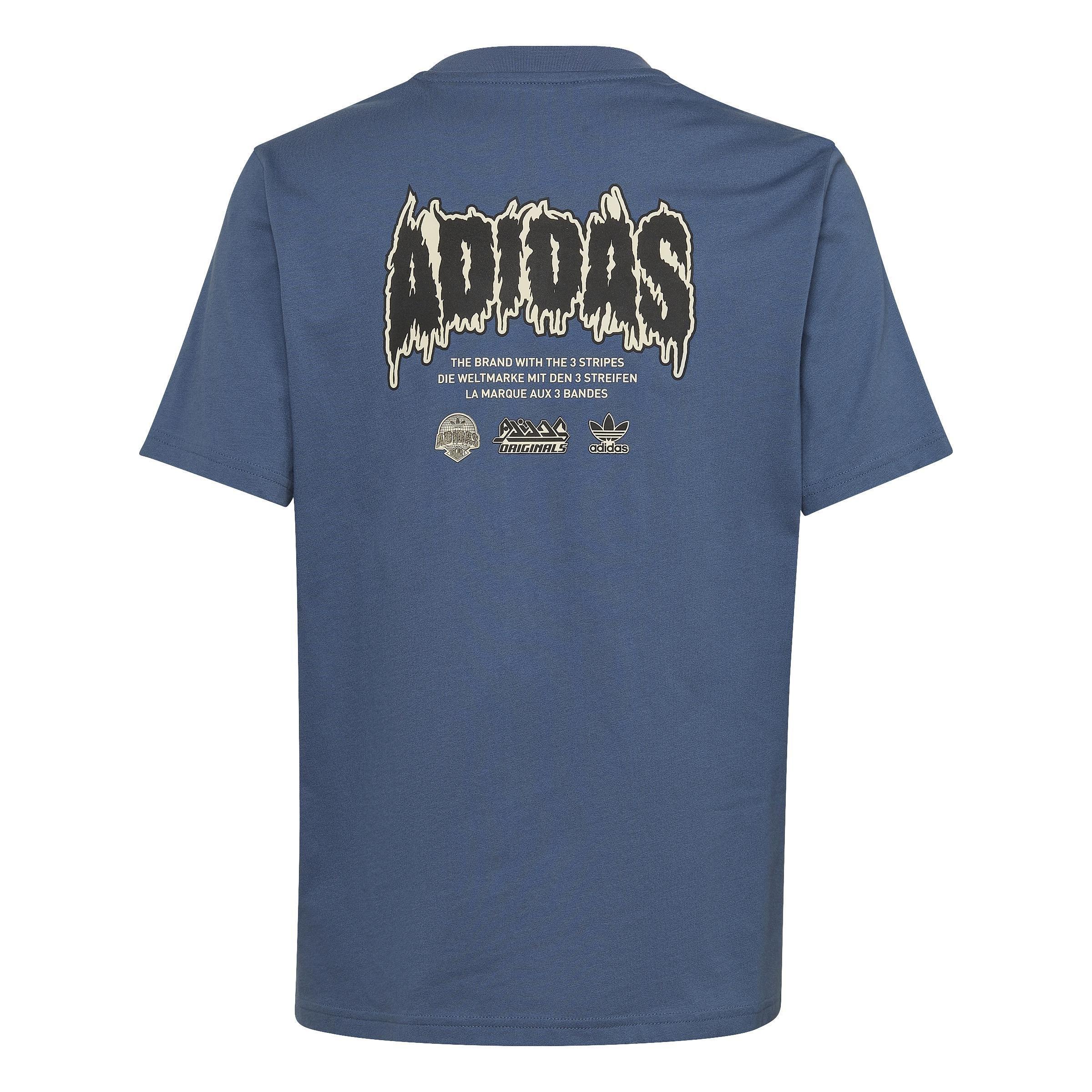 Unisex Kids Graphic T-Shirt, Blue, A901_ONE, large image number 2