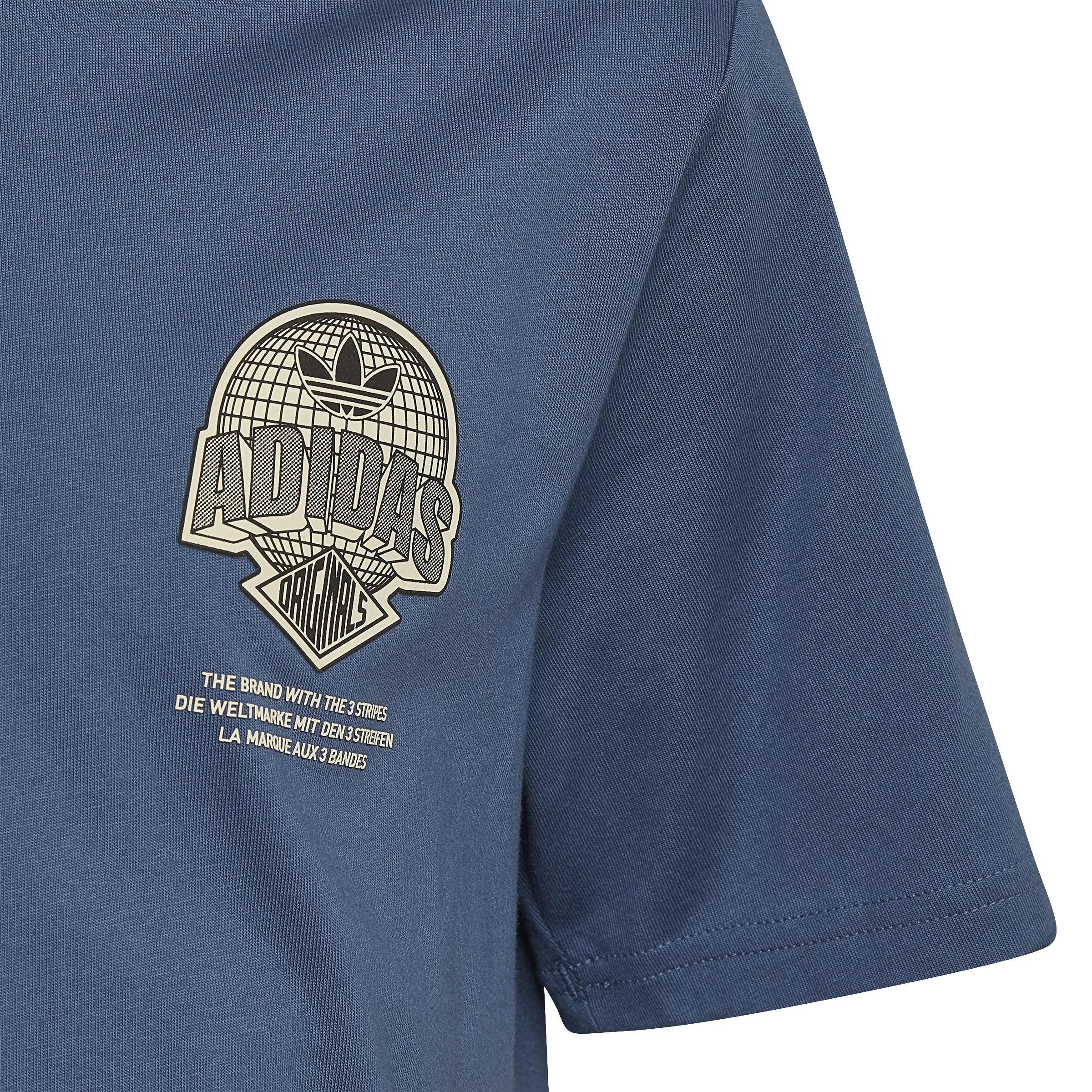 Unisex Kids Graphic T-Shirt, Blue, A901_ONE, large image number 5