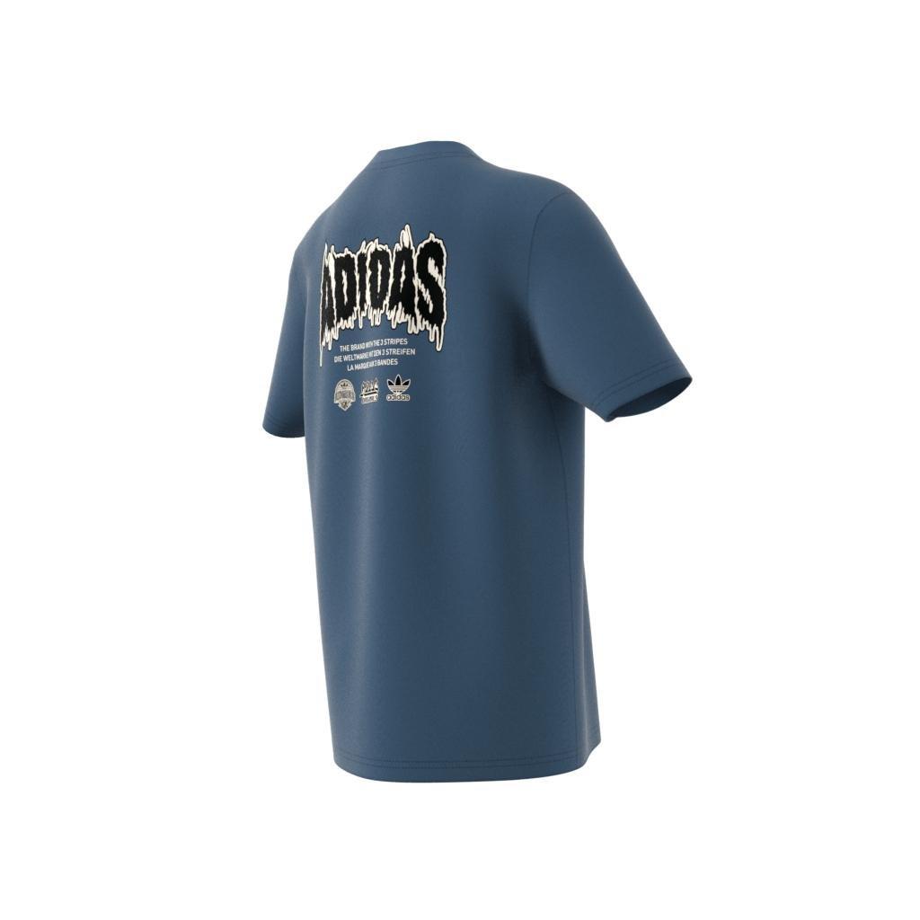 Unisex Kids Graphic T-Shirt, Blue, A901_ONE, large image number 8