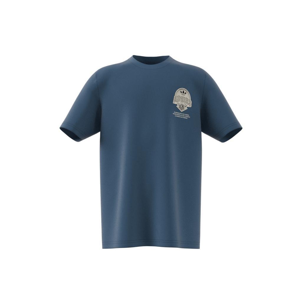Unisex Kids Graphic T-Shirt, Blue, A901_ONE, large image number 12