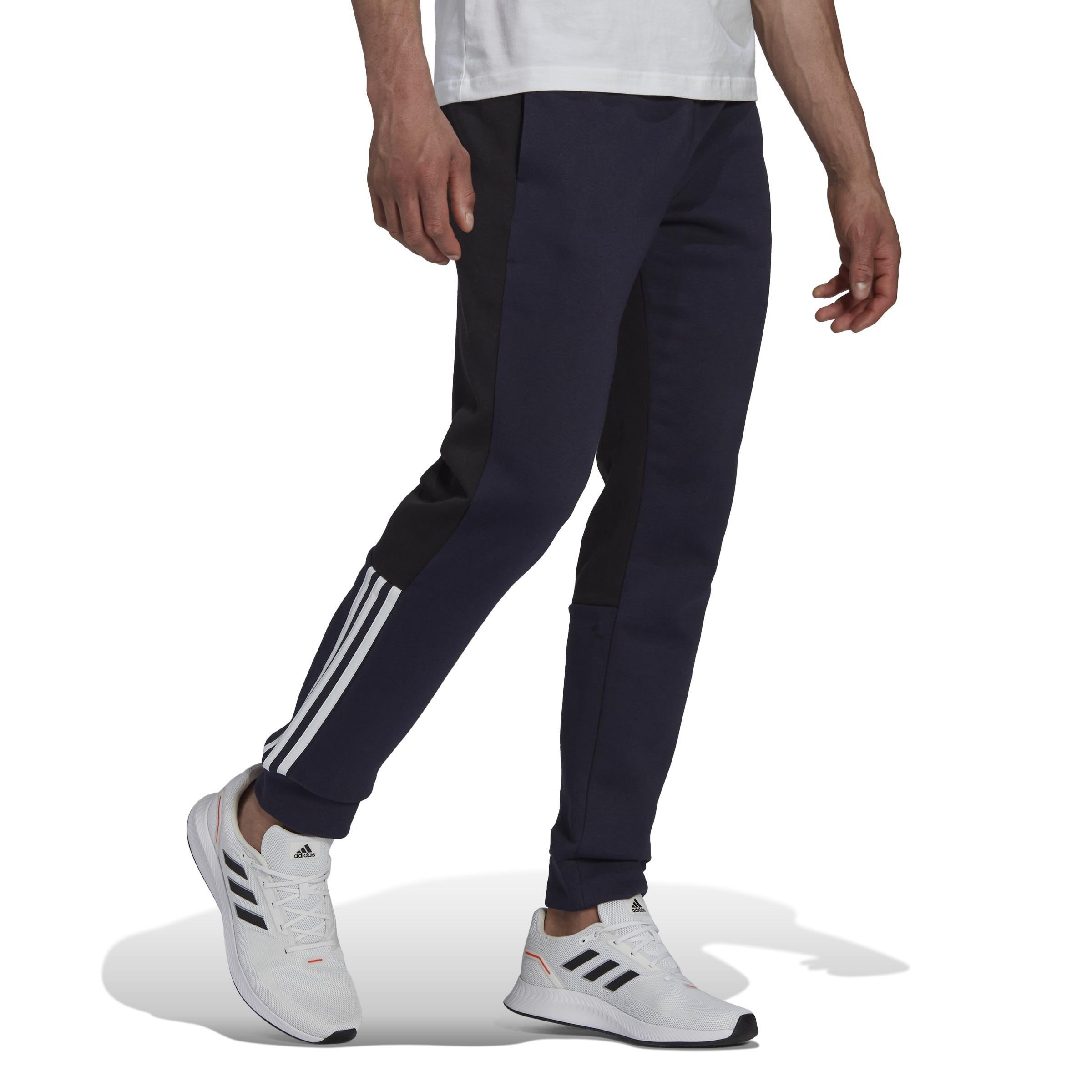 Essentials Colorblock Fleece Joggers, Blue, A901_ONE, large image number 9