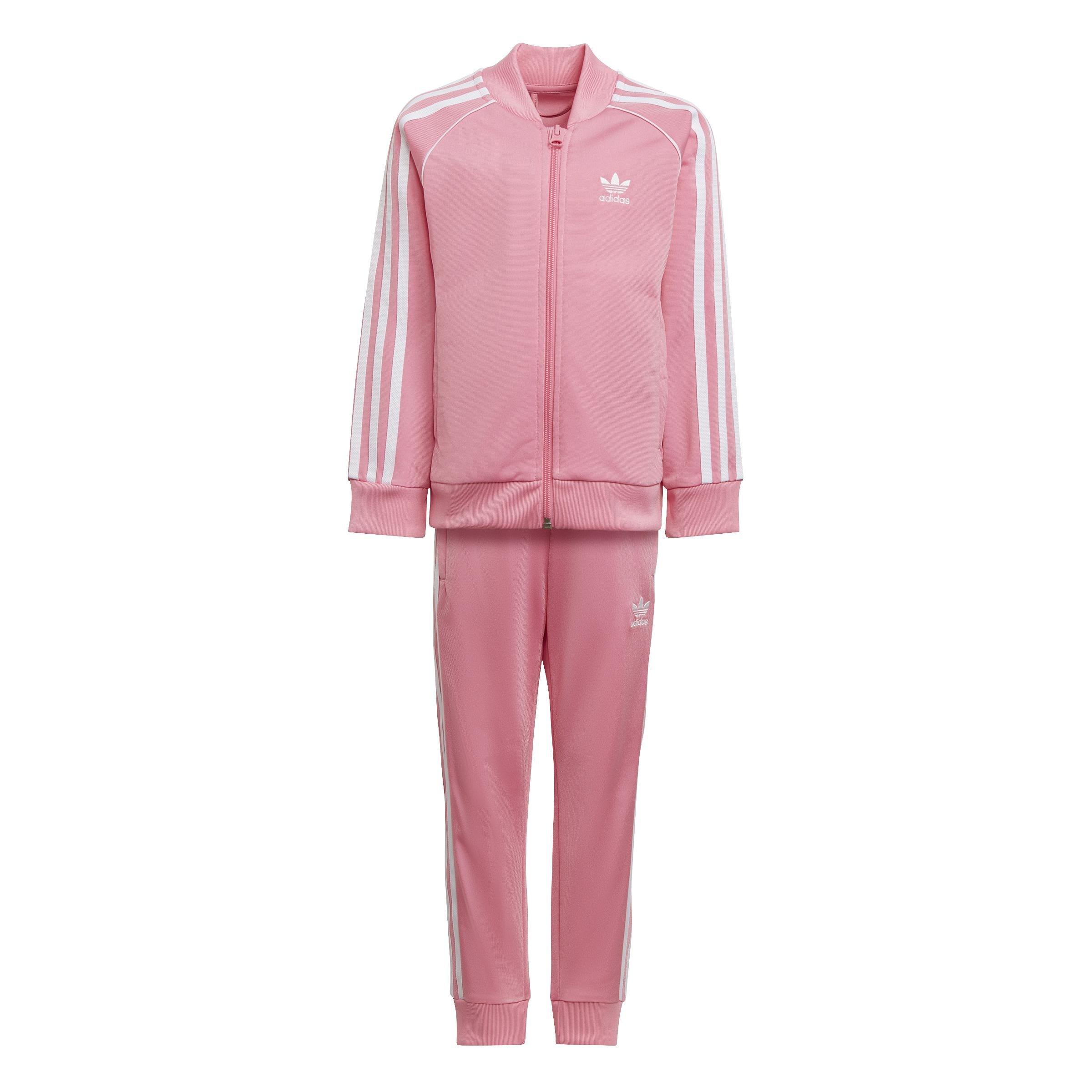 Unisex Adicolor Sst Tracksuit, Pink, A901_ONE, large image number 0