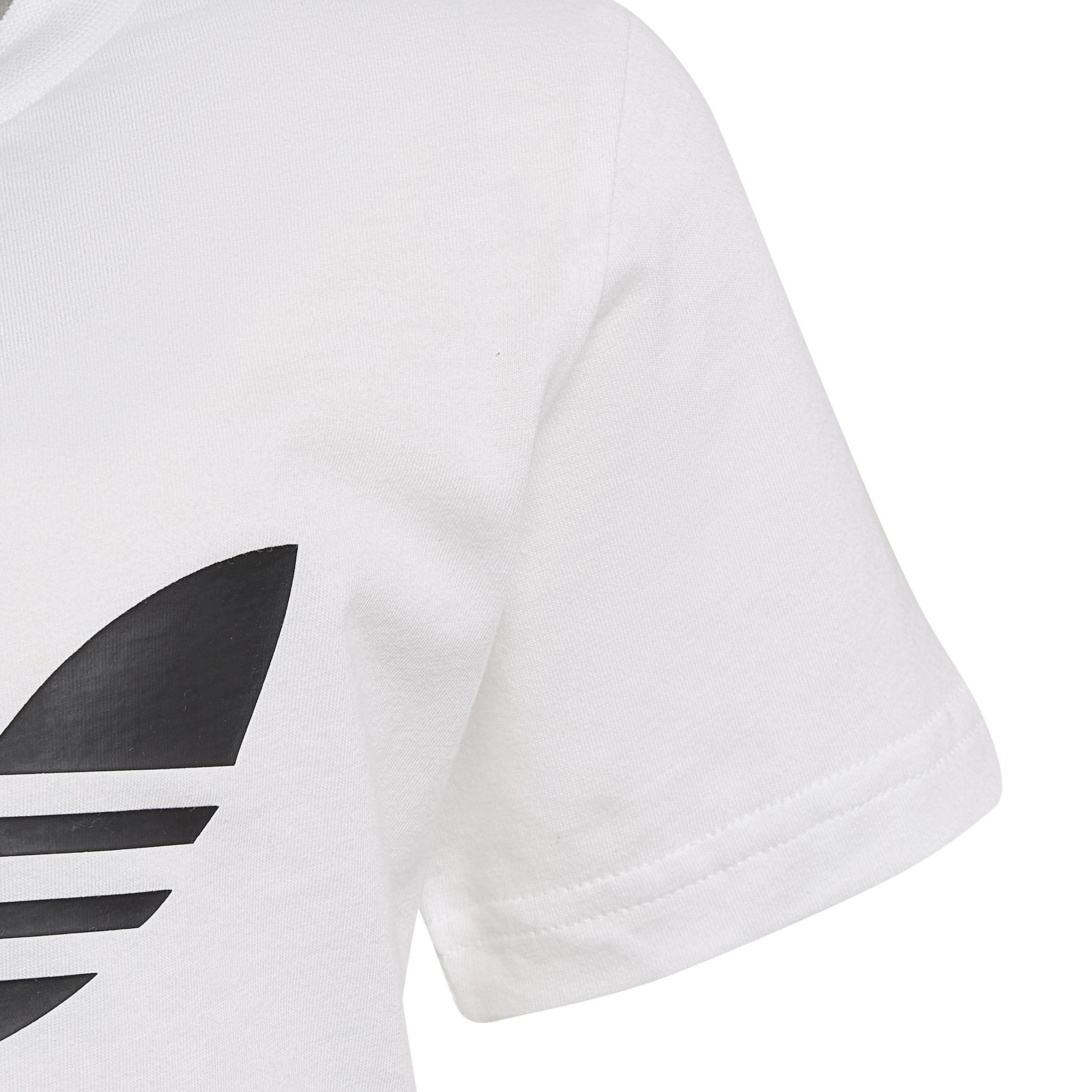 Unisex Kids Adicolor Shorts And Tee Set, White, A901_ONE, large image number 3