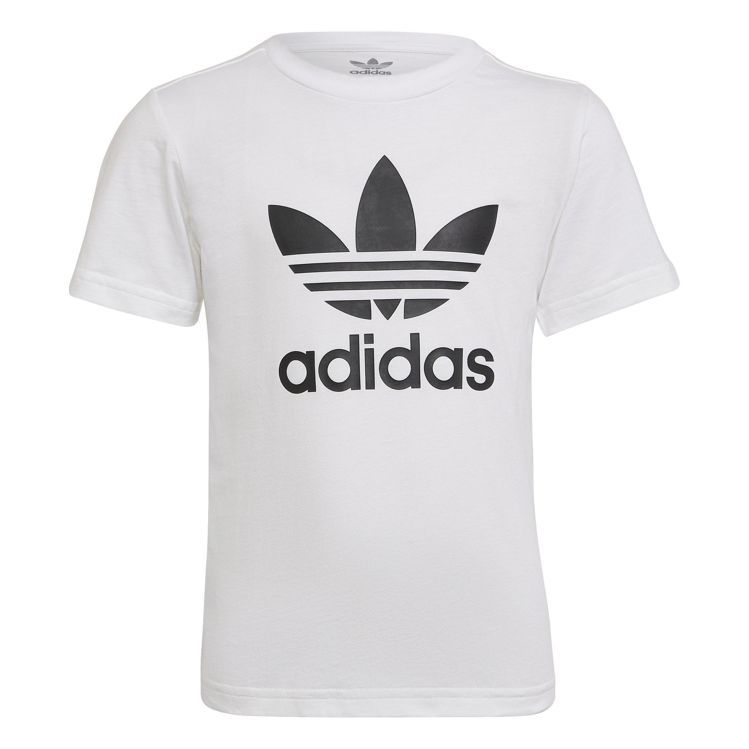 Unisex Kids Adicolor Shorts And Tee Set, White, A901_ONE, large image number 7