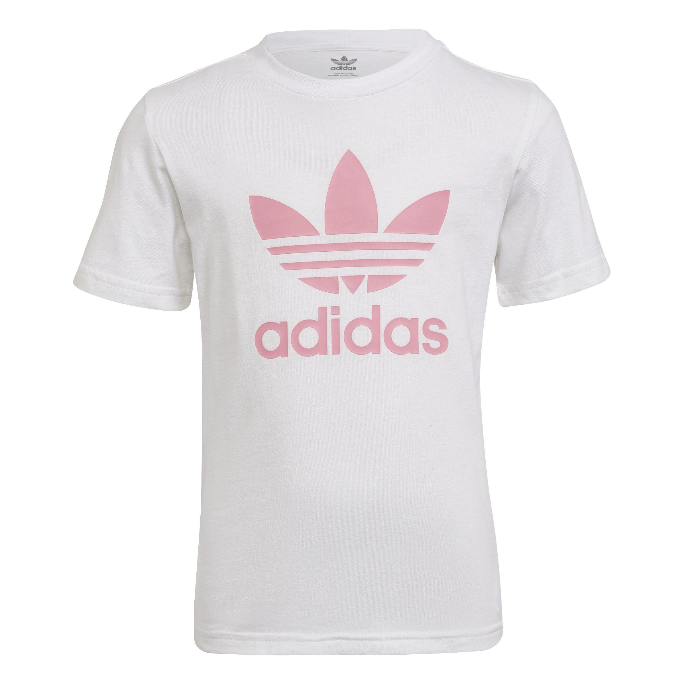 Unisex Kids Adicolor Shorts And Tee Set, White, A901_ONE, large image number 7