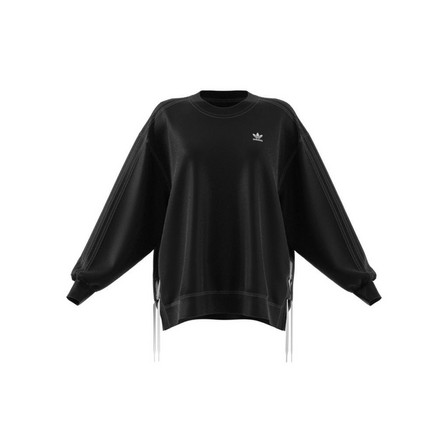 Women Always Original Laced Crew Sweatshirt, Black, A901_ONE, large image number 7
