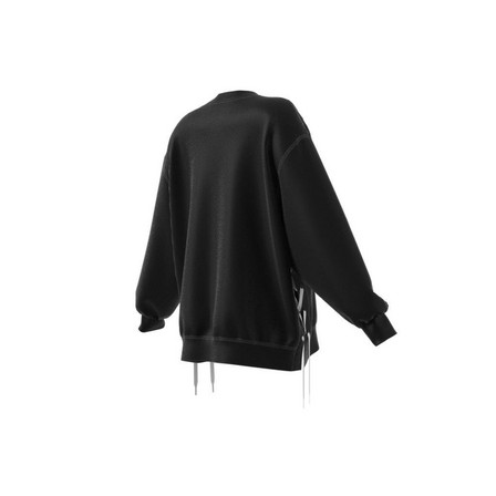Women Always Original Laced Crew Sweatshirt, Black, A901_ONE, large image number 9