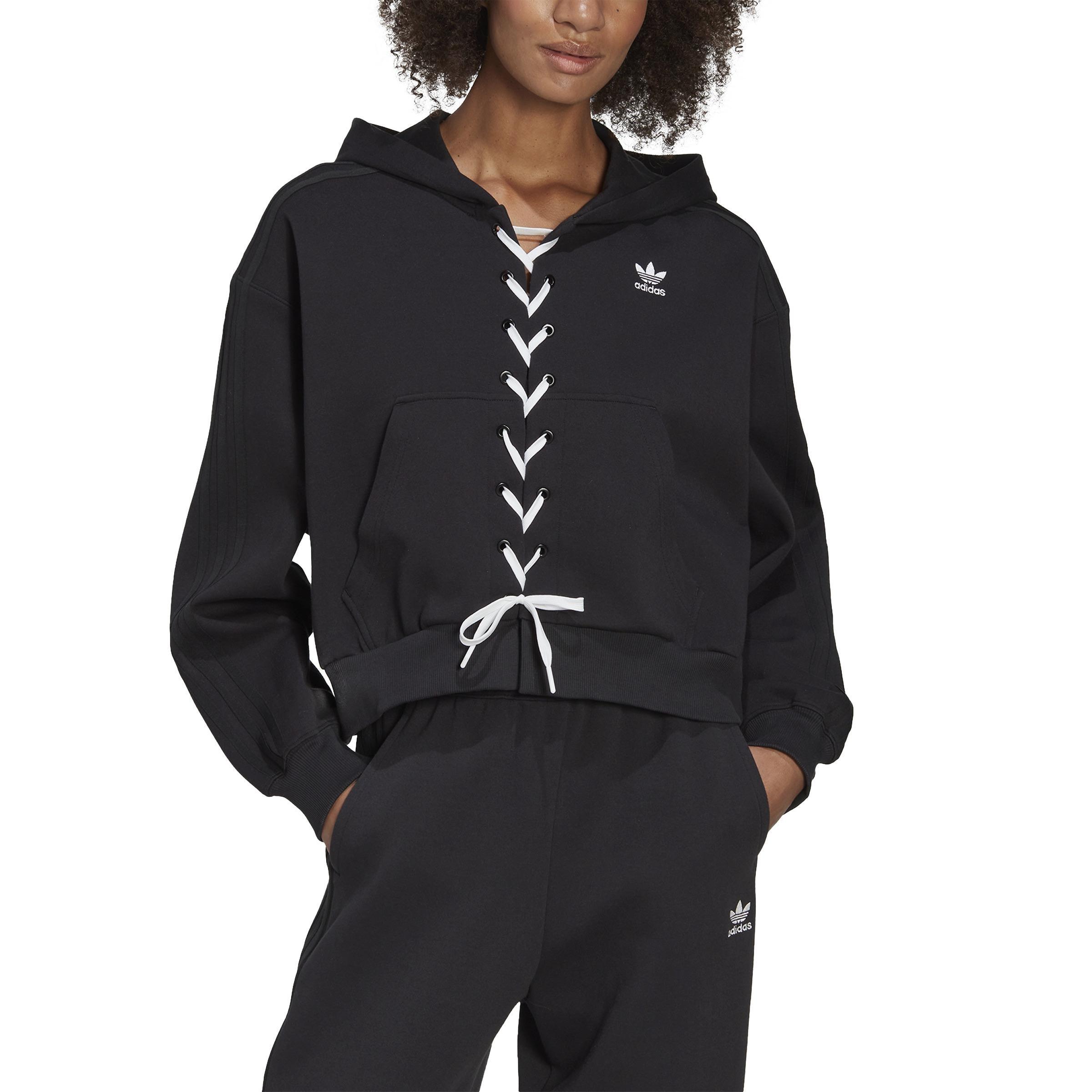Always Original Laced Hoodie, Black, , large image number 1