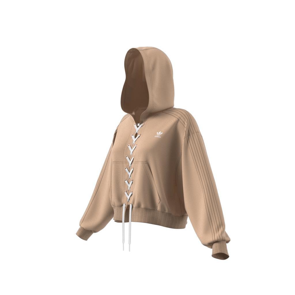 Always Original Laced Hoodie, Beige, , large image number 7