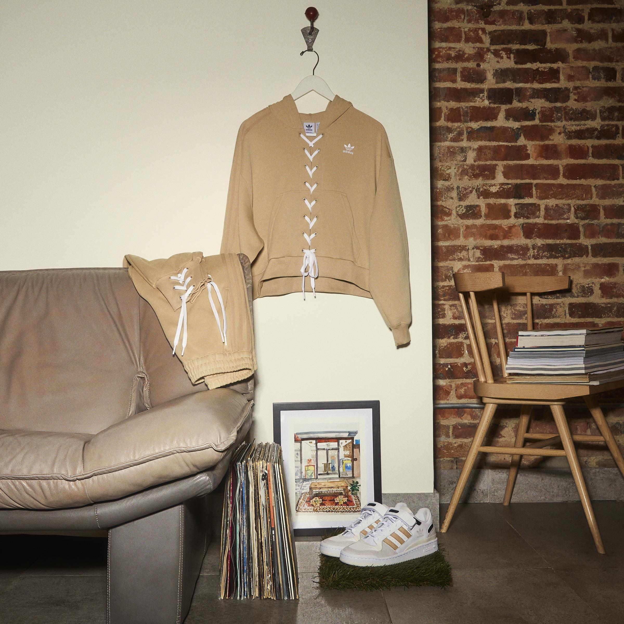 Always Original Laced Hoodie, Beige, , large image number 10