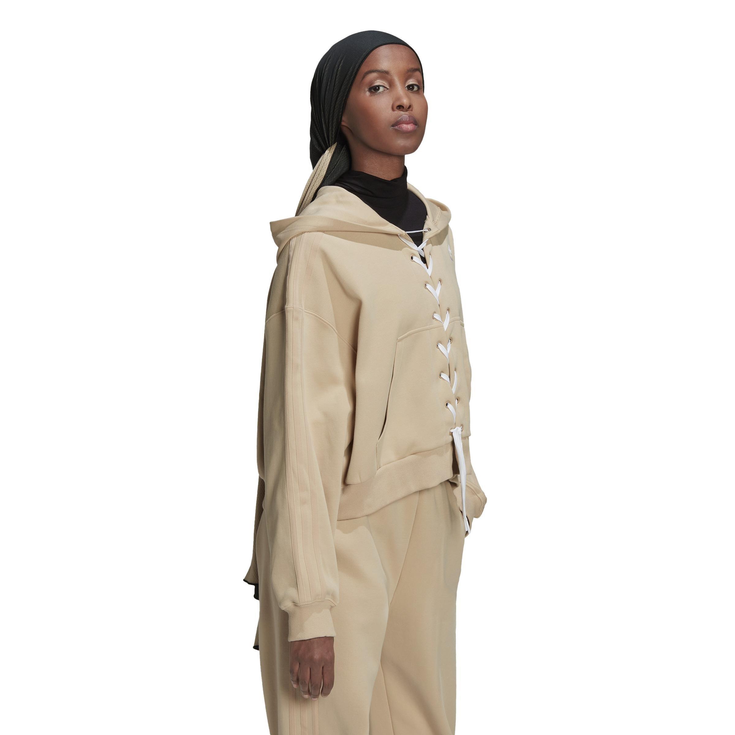 Always Original Laced Hoodie, Beige, , large image number 11