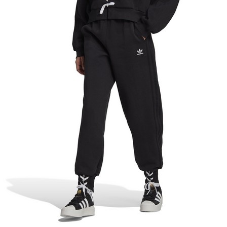 Women Always Original Laced Cuff Tracksuit Bottoms, Black, A901_ONE, large image number 0