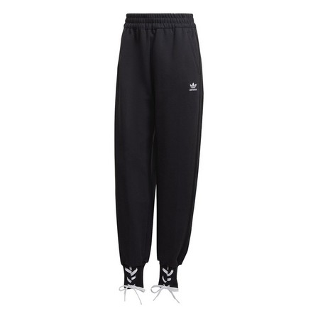Women Always Original Laced Cuff Tracksuit Bottoms, Black, A901_ONE, large image number 2