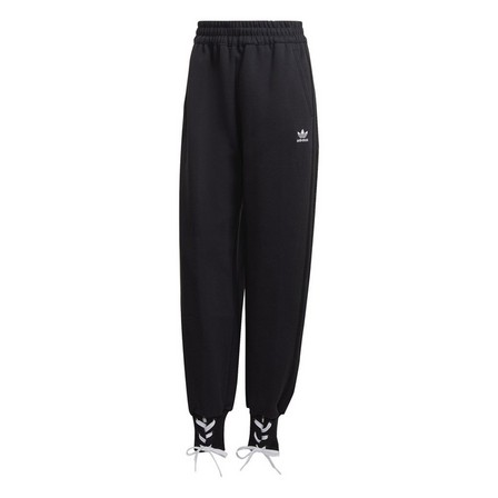 Women Always Original Laced Cuff Tracksuit Bottoms, Black, A901_ONE, large image number 3