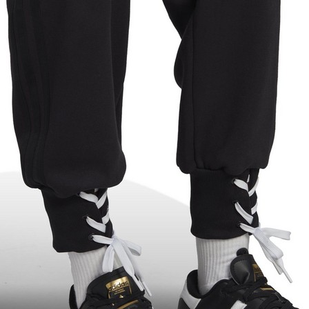 Women Always Original Laced Cuff Tracksuit Bottoms, Black, A901_ONE, large image number 5